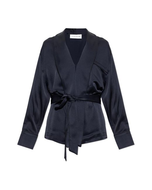 Victoria Beckham Blue Blazers