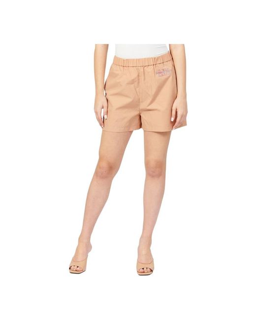 Armani Exchange Natural Casual Shorts