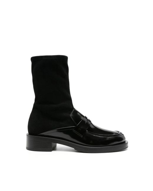 Stuart Weitzman Black Ankle Boots
