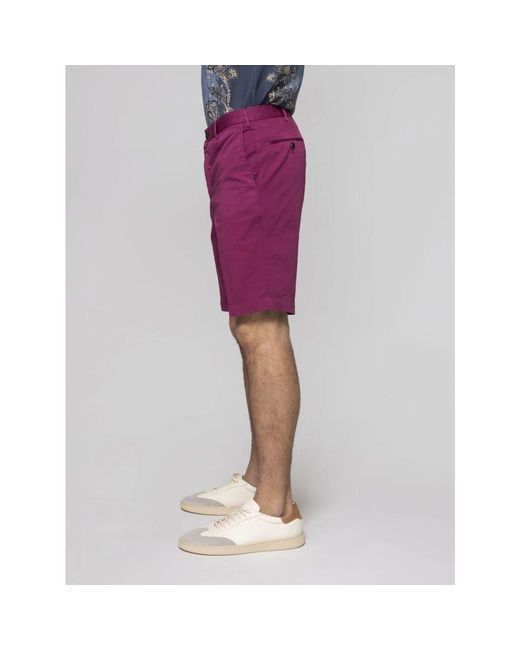 PT Torino Herren Bermuda Shorts in Pink für Herren