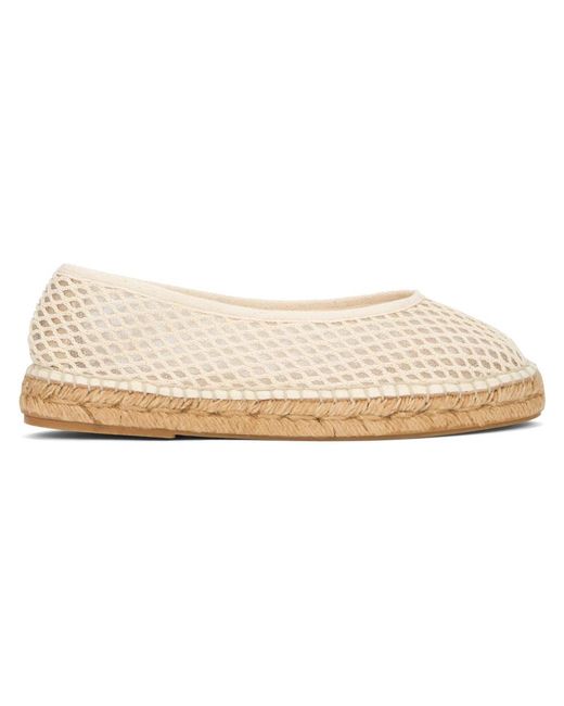 Manebí Natural Espadrilles Aus Mesh