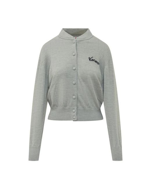 KENZO Eiffel Tower Vest in het Gray