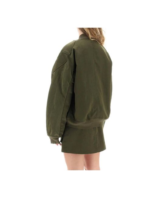 Dion Lee Green Bomber jackets