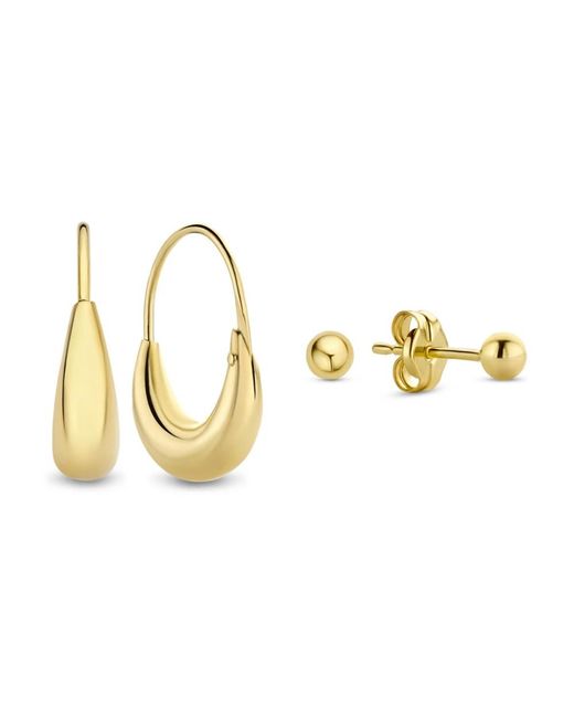 Isabel Bernard Cadeau D'Isabel Geschenkset Met Zirkonia in het Metallic