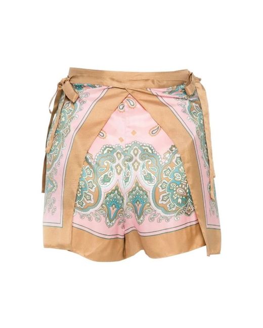 Pinko Pink Short Shorts