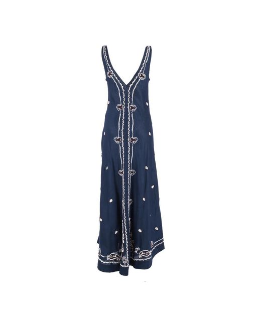 P.A.R.O.S.H. Blue Maxi Dresses
