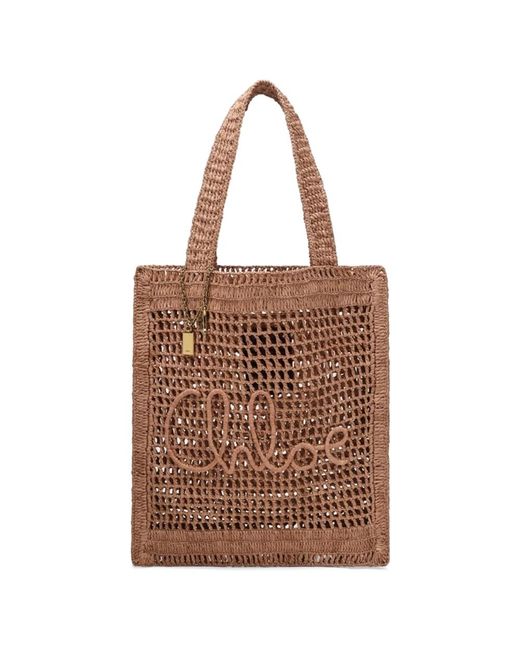 Tote Bags Chloé de color Brown