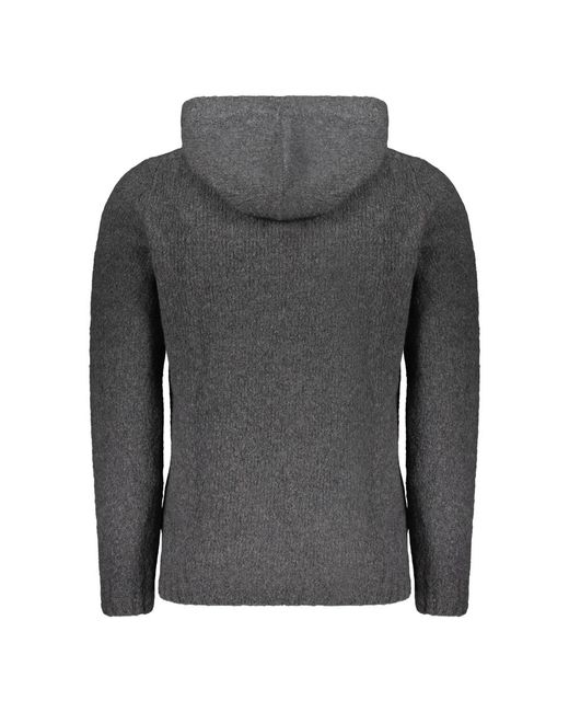 Fedeli Hoodies & Sweatvesten ,Grijs ,Kasjmier Grijze Hoodie in het Gray voor heren