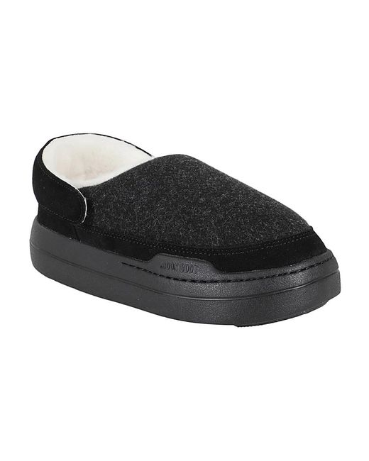 Moon Boot Black Clogs