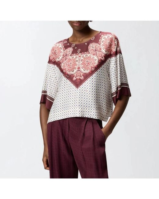 Pinko Red Blouses