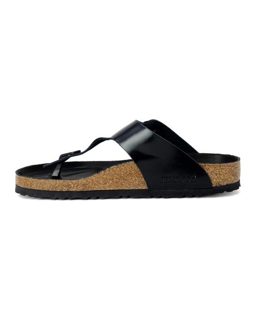 Birkenstock Black Flip Flops