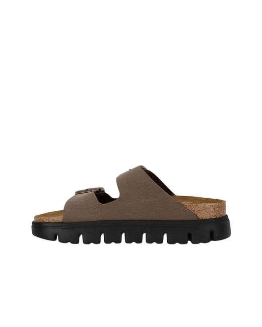 Birkenstock Brown Sliders