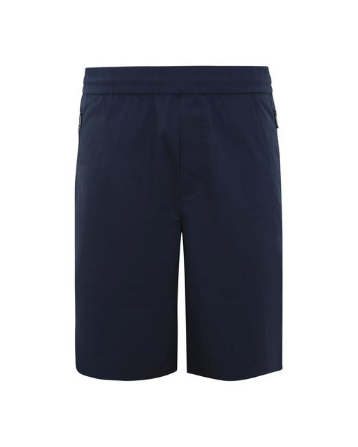 ALPHATAURI Blue Casual Shorts for men