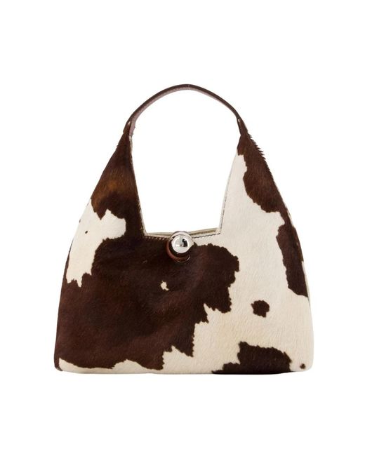 Marni Brown Trapeze Small Bag