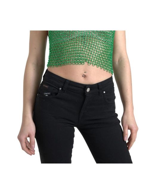 Dolce & Gabbana Green Sleeveless Tops