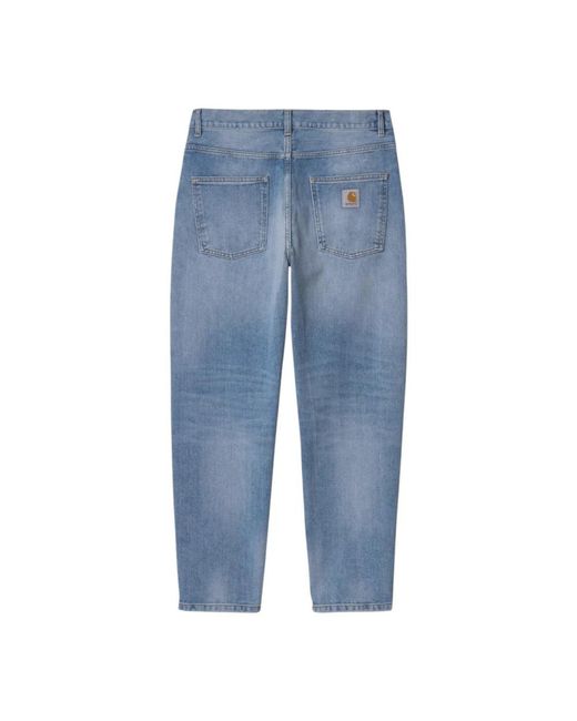 Carhartt Blue Loose Fit Jeans for men