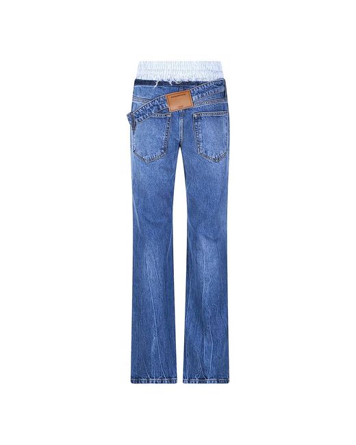 Alexander Wang Blue Straight Fit Jeans