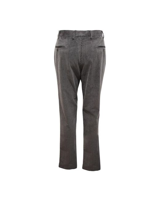 Armani Gray Slim-Fit Trousers for men