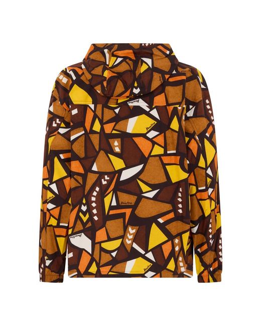 Moschino Orange Light Jackets for men