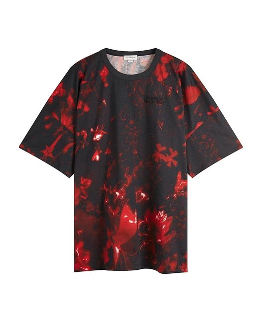 Alexander McQueen Red T-Shirts for men