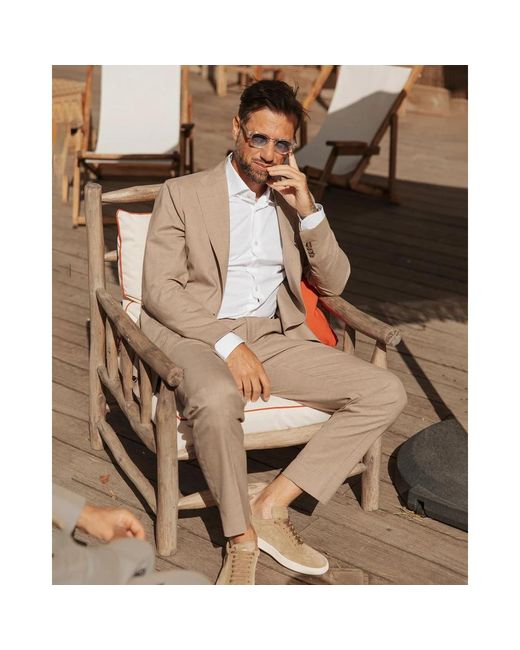 Tagliatore Gray Suit Trousers for men