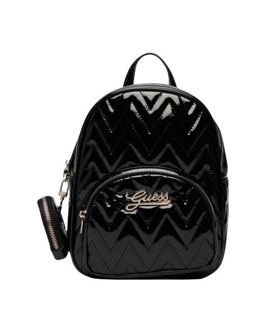 Guess Black Backpacks