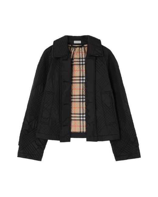 Light Jackets Burberry de color Black