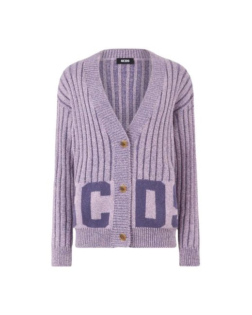 Cardigans Gcds de color Purple