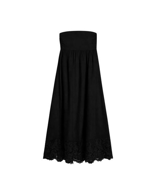 Max Mara Maxi Jurken in het Black