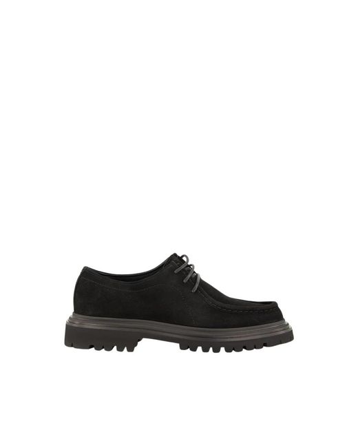 Dolce & Gabbana Black Laced Shoes for men