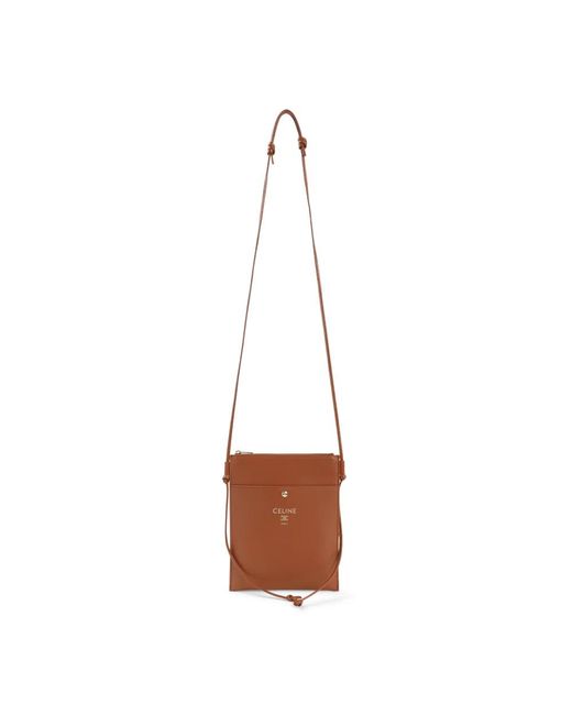 Céline White Sharp Pouch