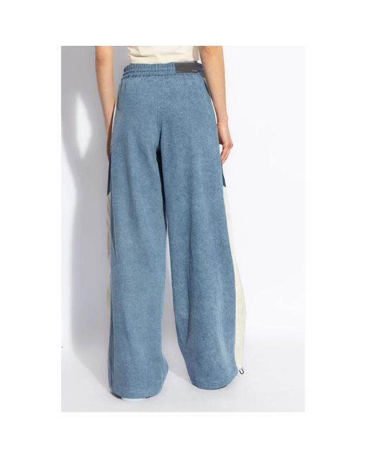 Trousers > wide trousers Amiri en coloris Blue