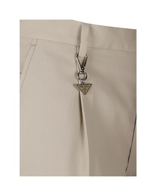 Prada Gray Suit Trousers for men
