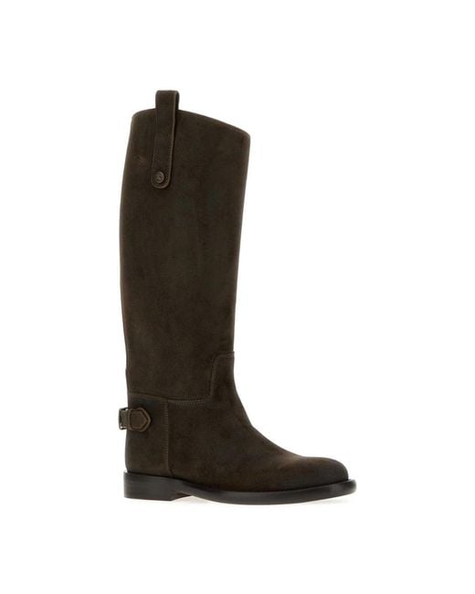 Burberry Brown High Boots