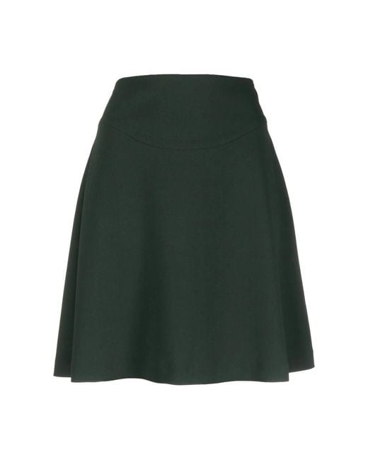 See By Chloé Green Short Skirts