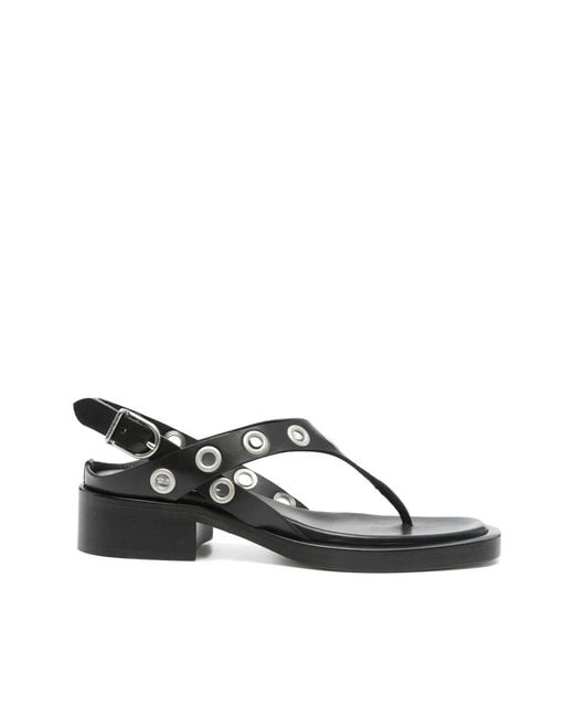 DURAZZI MILANO Black High Heel Sandals