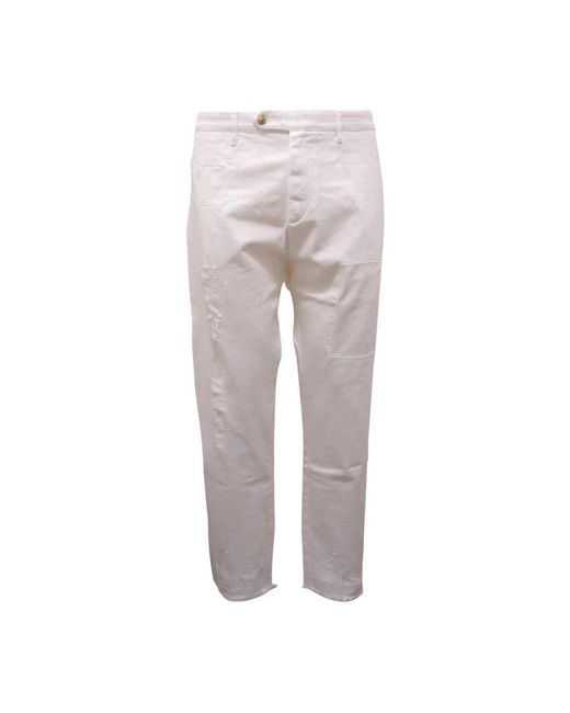 Officina 36 Gray Chinos for men