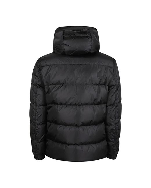 Winter Jackets Herno de hombre de color Black