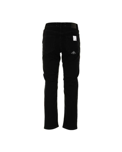 Roy Rogers Black Straight Jeans