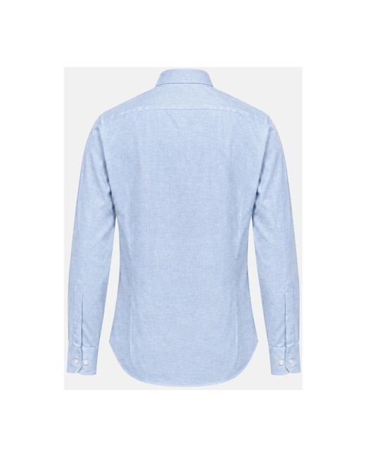 Alviero Martini 1A Classe Blue Casual Shirts for men