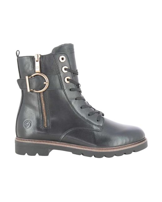 Lace-Up Boots di Remonte in Gray