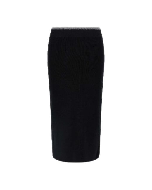 Pinko Black Midi Skirts