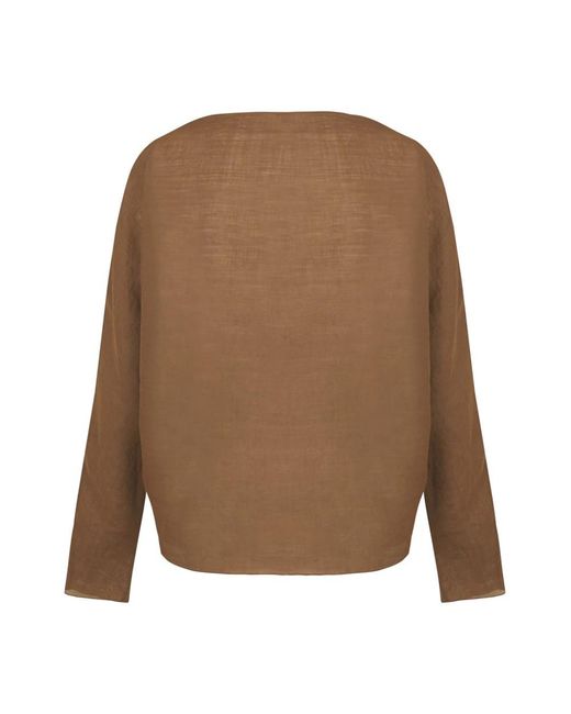 Cortana Brown Blouses