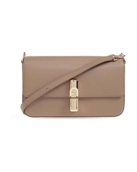 Furla Natural Cross Body Bags