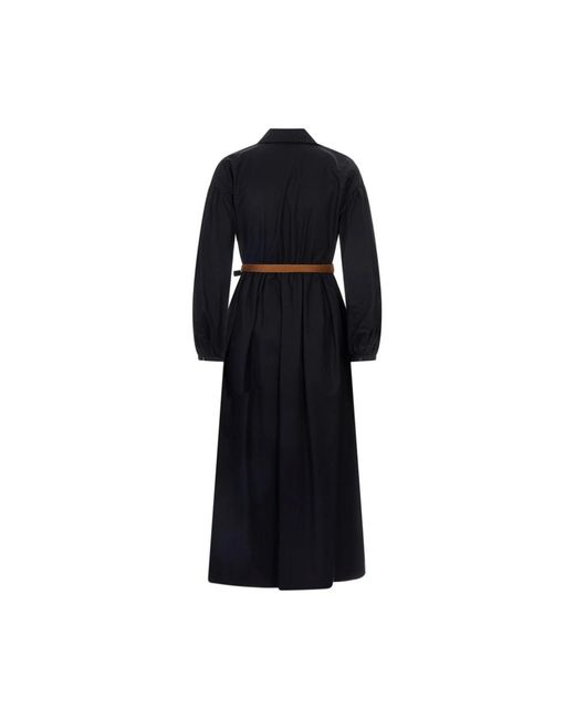 Max Mara Black Shirt Dresses