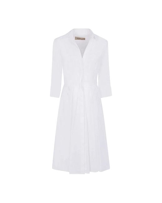 Blanca Vita White Shirt Dresses