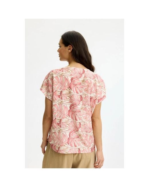 iN FRONT Pink Blouses