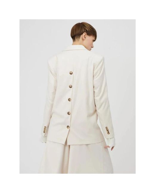 Silvian Heach White Blazers