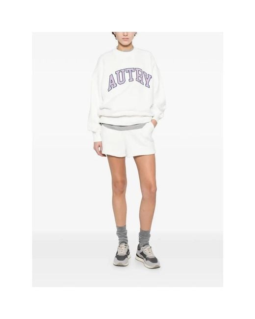 Autry Hoodies & Sweatvesten ,Wit ,Sweatshirts in het White voor heren