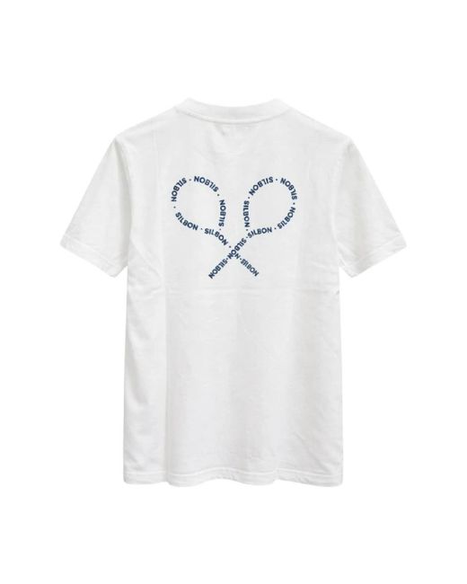 Silbon White T-Shirts for men